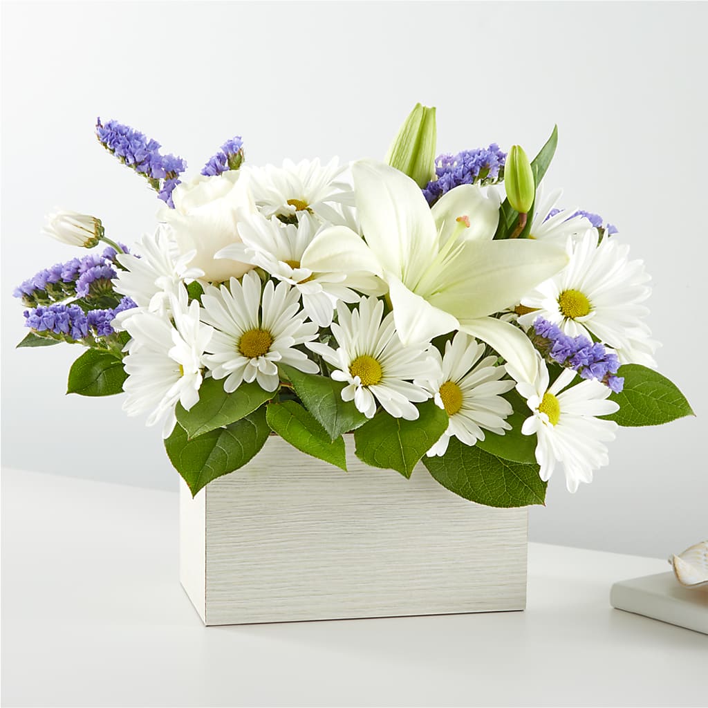 Beyond Blue Box Bouquet – Carrs, Bellevue WA