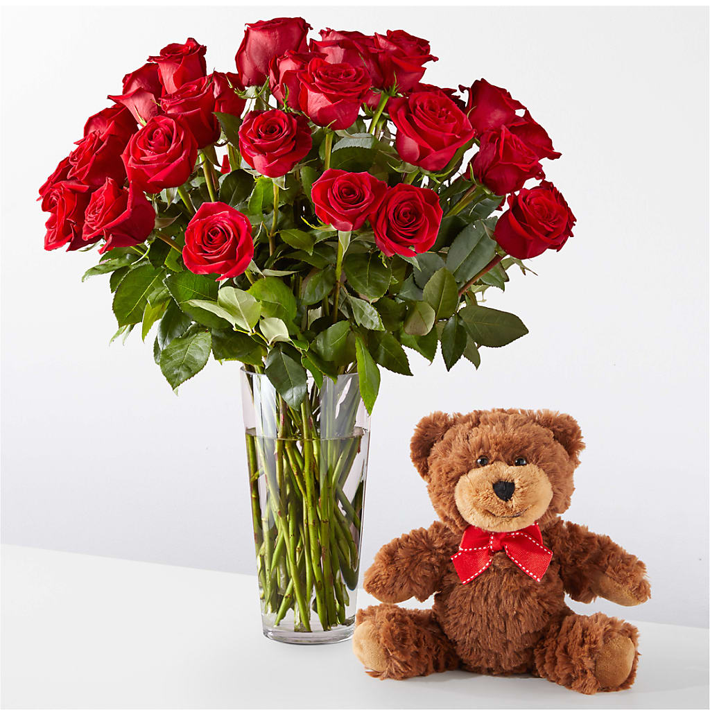 Romantic Long Stem Red Rose Bouquet Bundles – Carrs, Bellevue WA