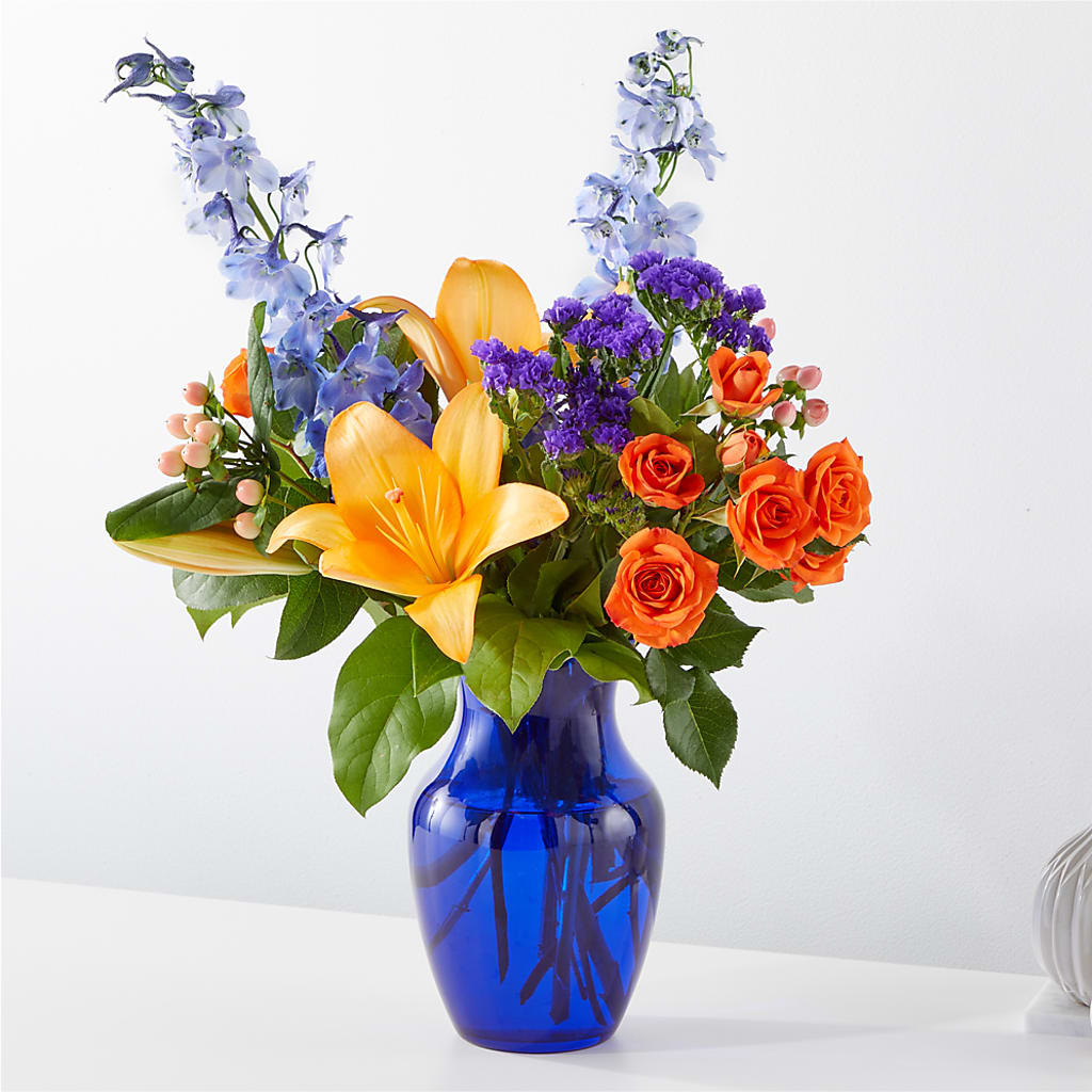 Radiant Citrus Bouquet – Carrs, Bellevue WA