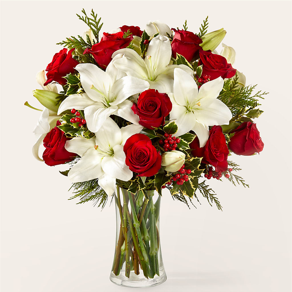 Sparkling Snowflakes Bouquet – Carrs, Bellevue WA