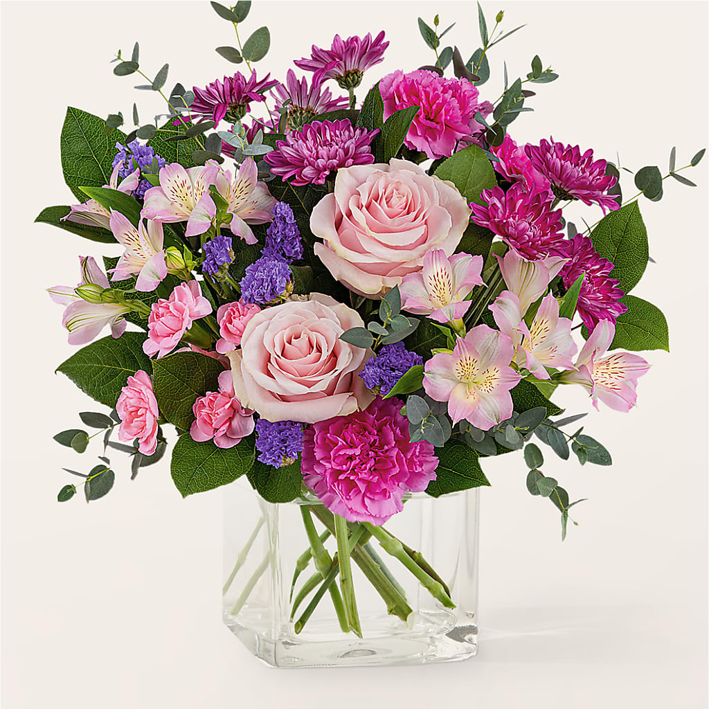 Rosy Radiance Bouquet – Carrs, Bellevue WA
