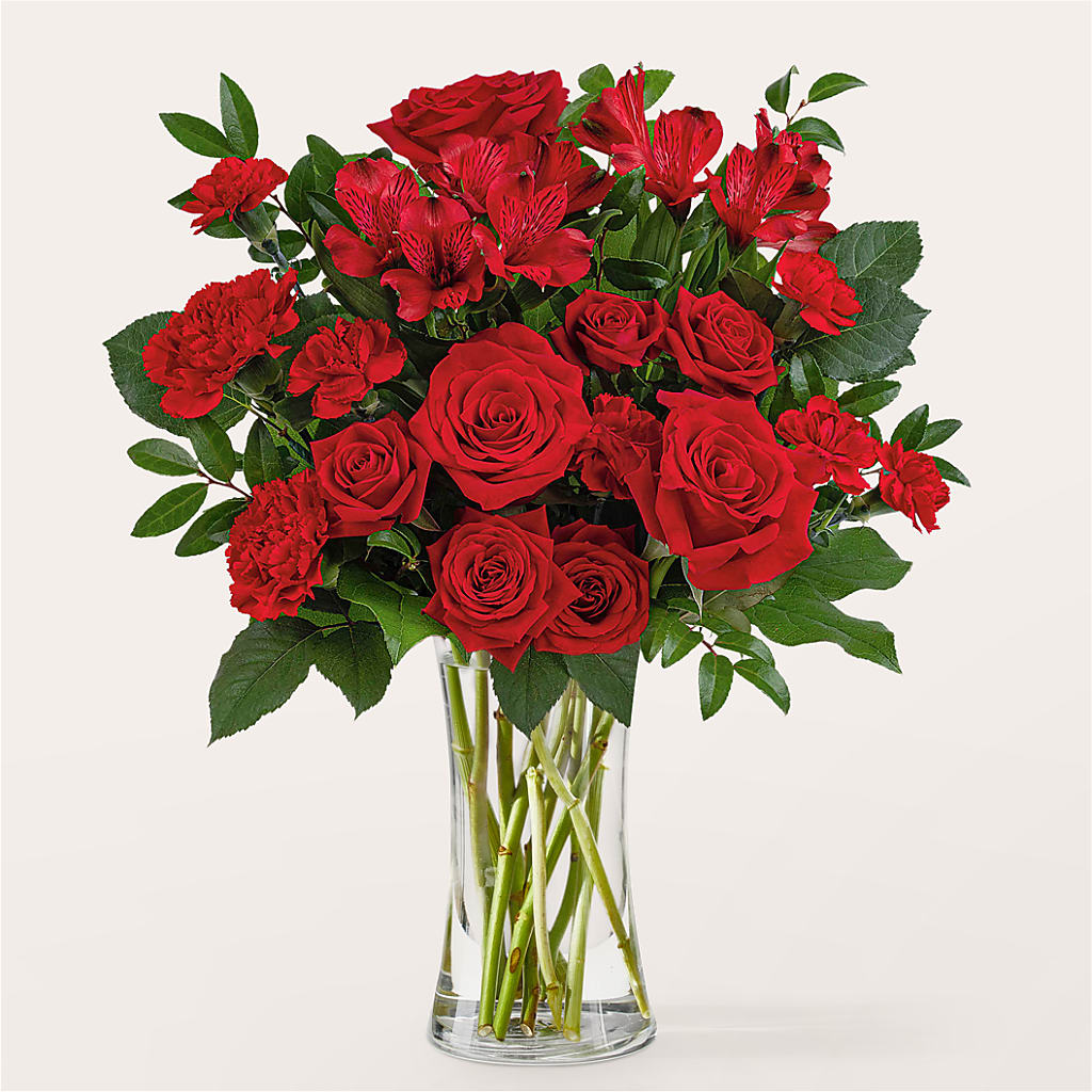 Brilliant Ruby Bouquet – Carrs, Bellevue WA