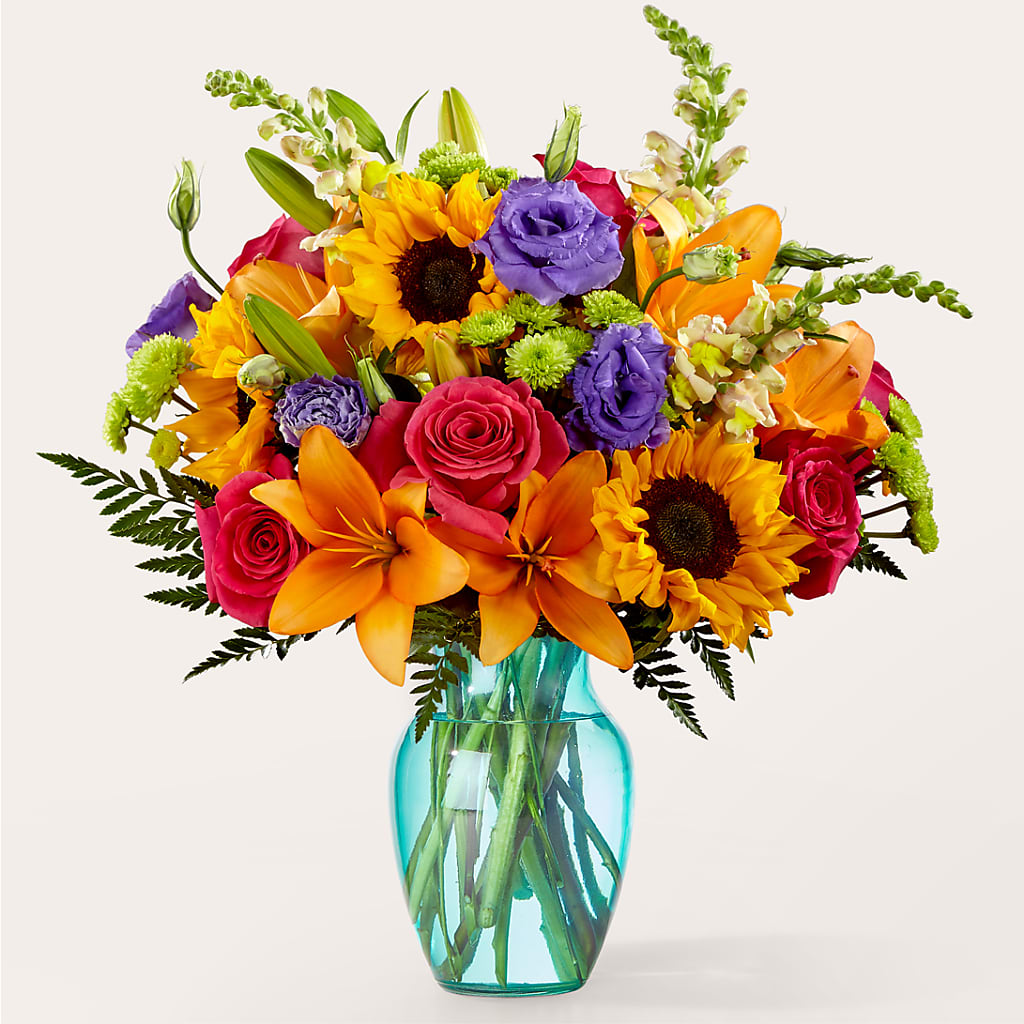 Double Rainbow Bouquet – Carrs, Bellevue WA