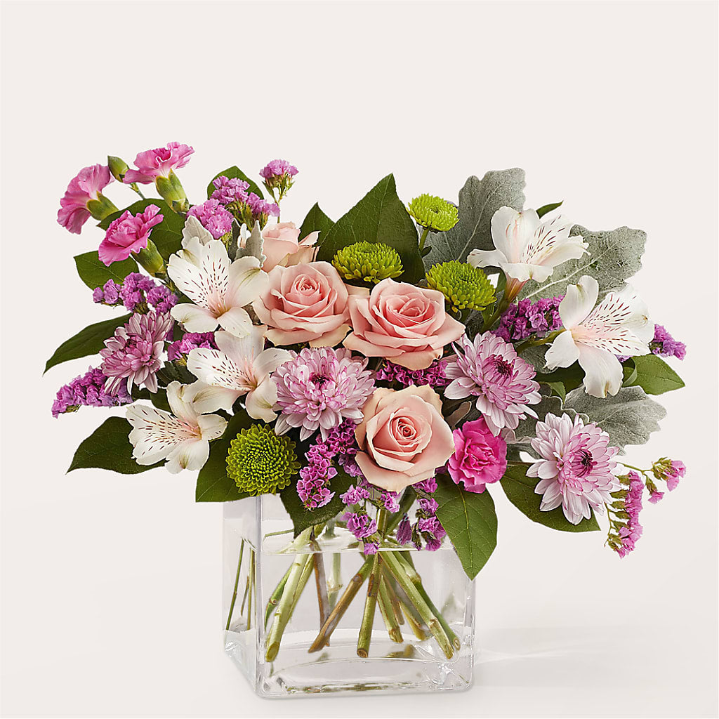 Pink Suede Bouquet – Carrs, Bellevue WA