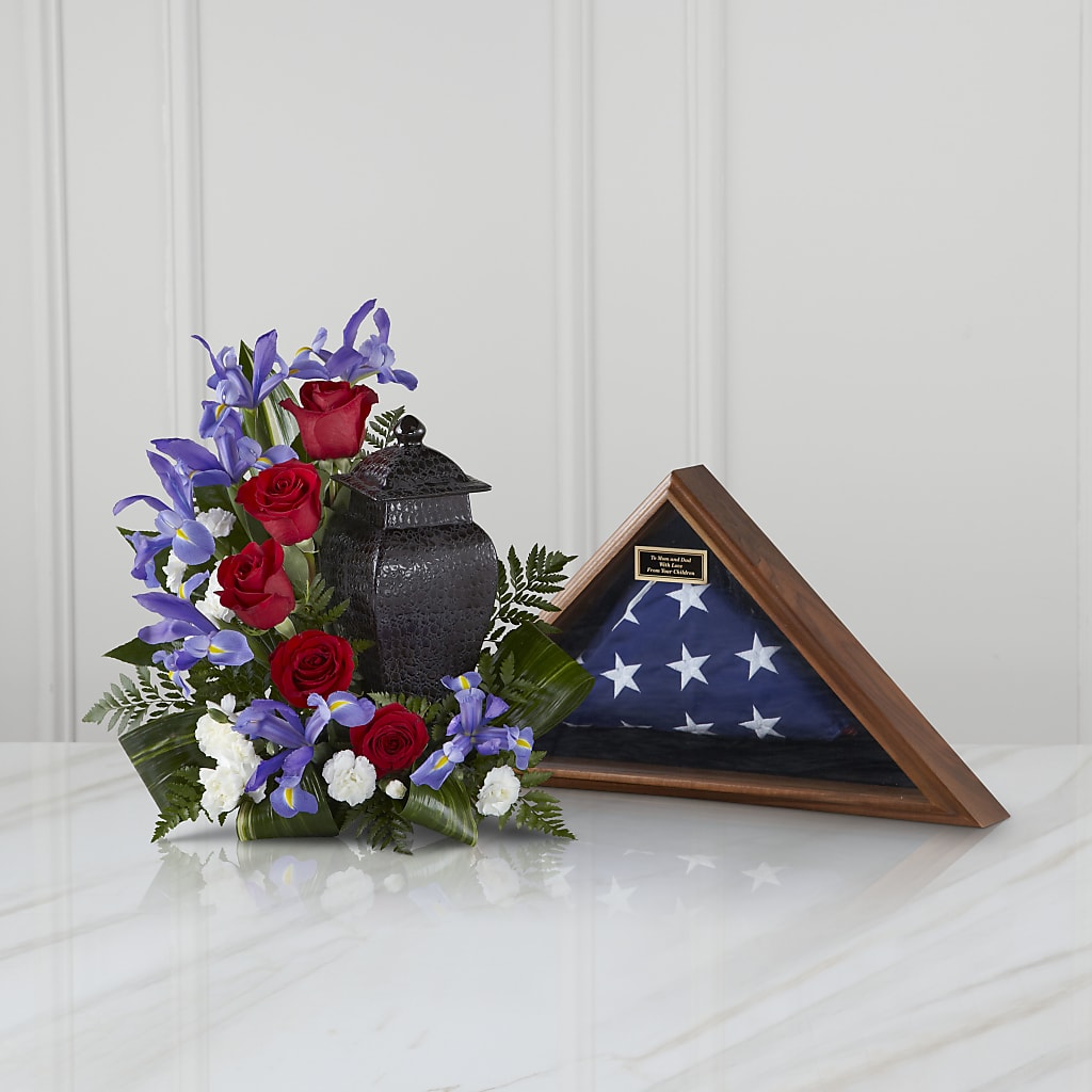 Patriotic Tribute Arrangement – Carrs, Bellevue WA