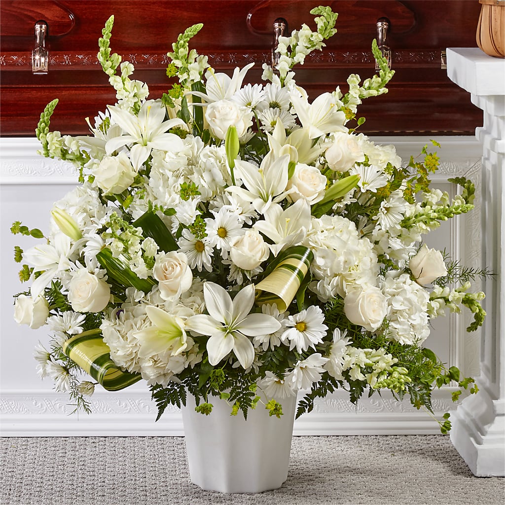 Thoughts of Tranquility Floor Basket – Carrs, Bellevue WA