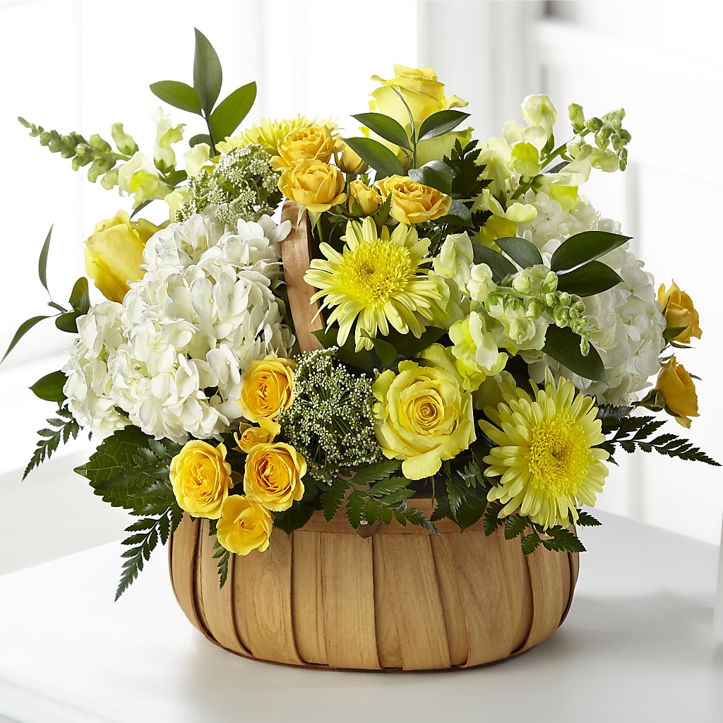 Rustic Remembrance Basket – Carrs, Bellevue WA