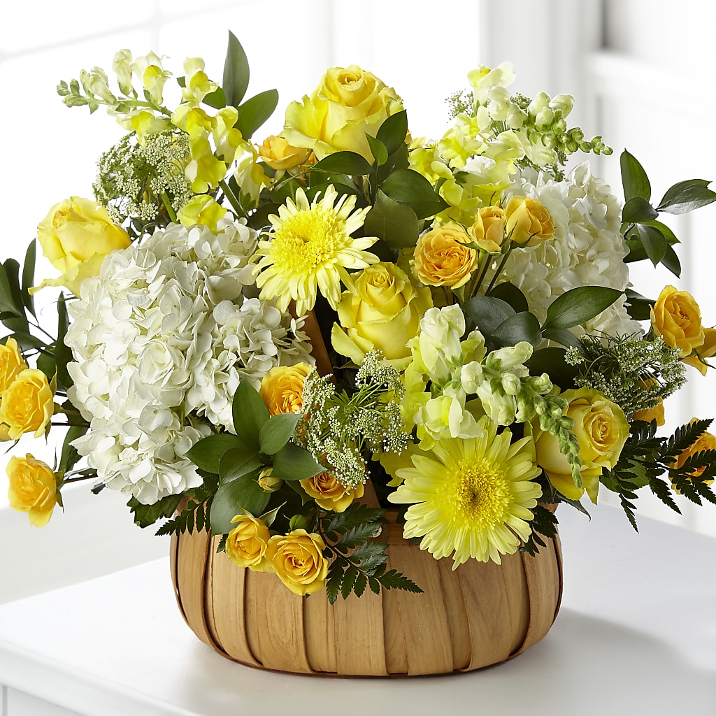 Rustic Remembrance Basket – Carrs, Bellevue WA
