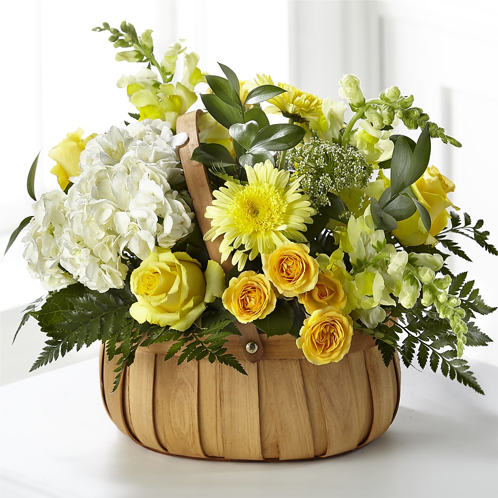 Rustic Remembrance Basket – Carrs, Bellevue WA