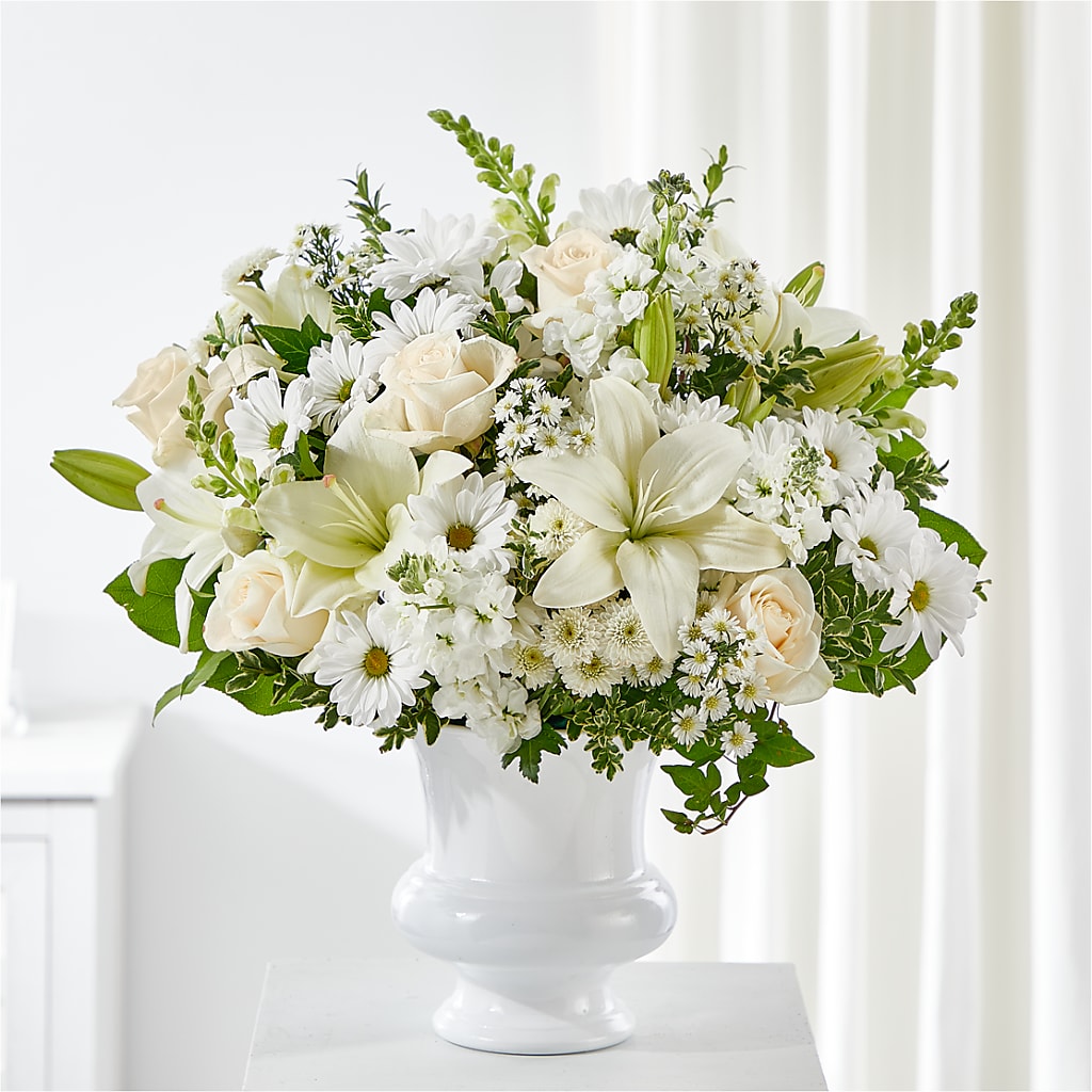 Uplifting Urn Arrangement – Carrs, Bellevue WA