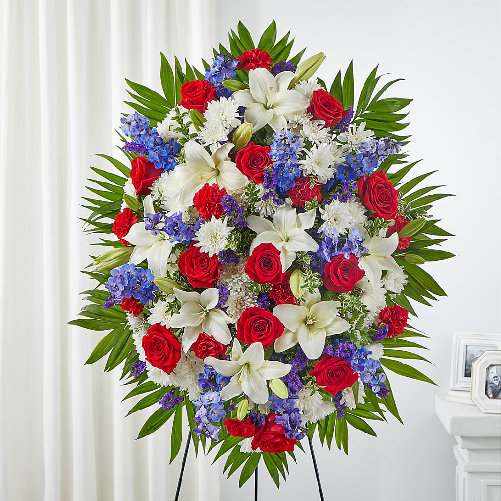 Cherished Service Standing Spray – Carrs, Bellevue WA