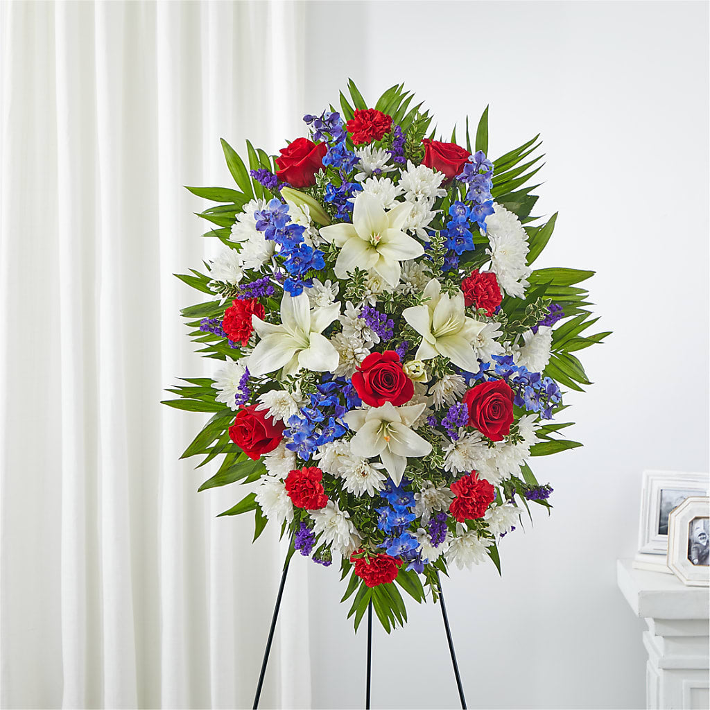 Cherished Service Standing Spray – Carrs, Bellevue WA