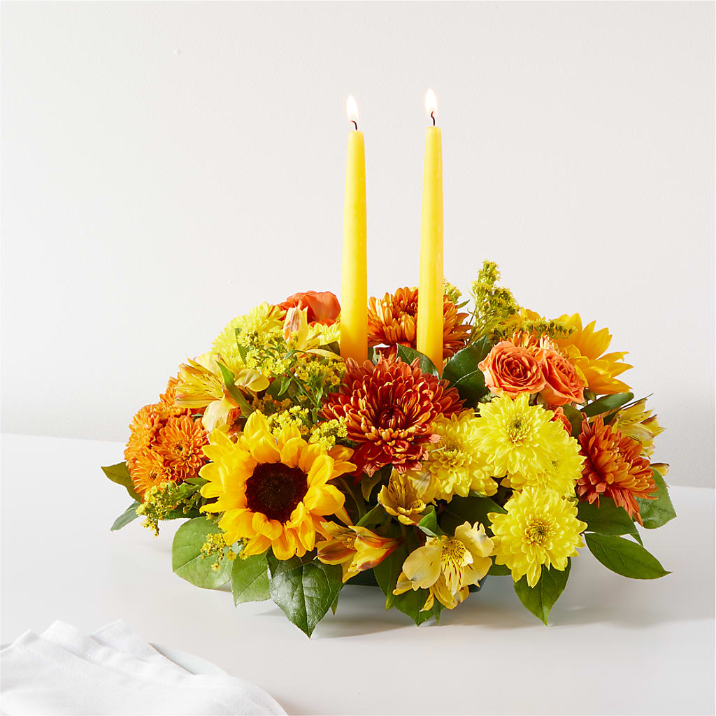 Autumn Harmony Centerpiece – Carrs, Bellevue WA