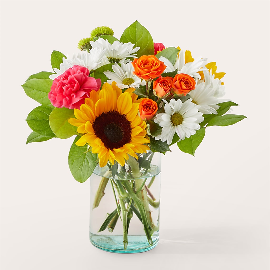 Sun-drenched Blooms Bouquet – Carrs, Bellevue WA