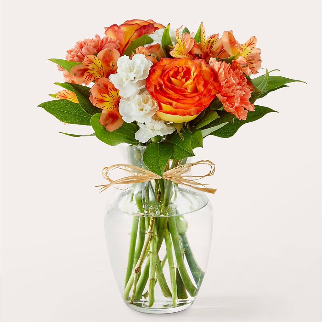 Apricot Glow Bouquet – Carrs, Bellevue WA