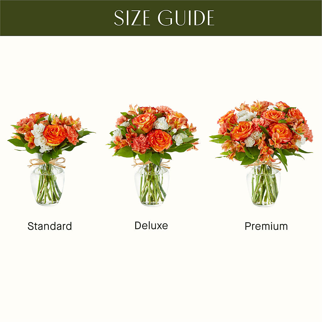 Apricot Glow Bouquet – Carrs, Bellevue WA