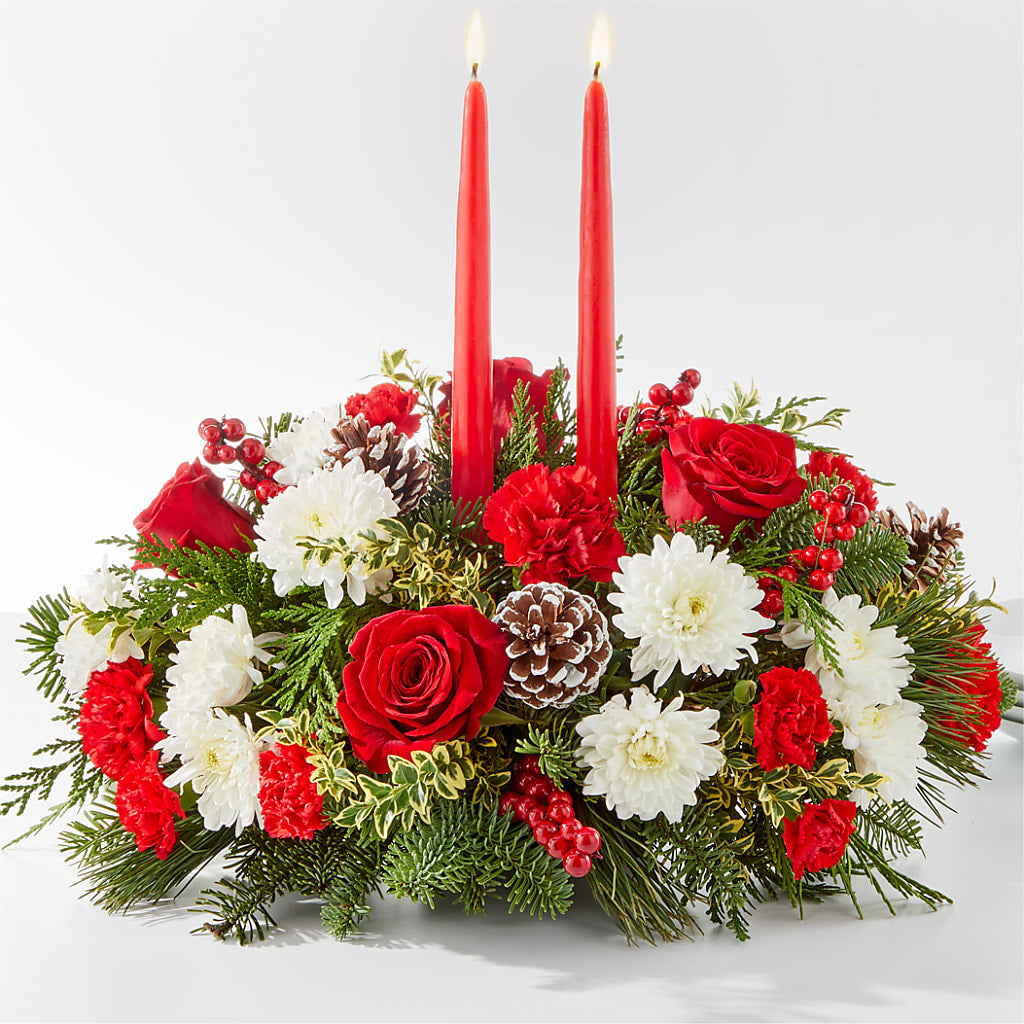 Holiday Soiree Centerpiece – Carrs, Bellevue WA