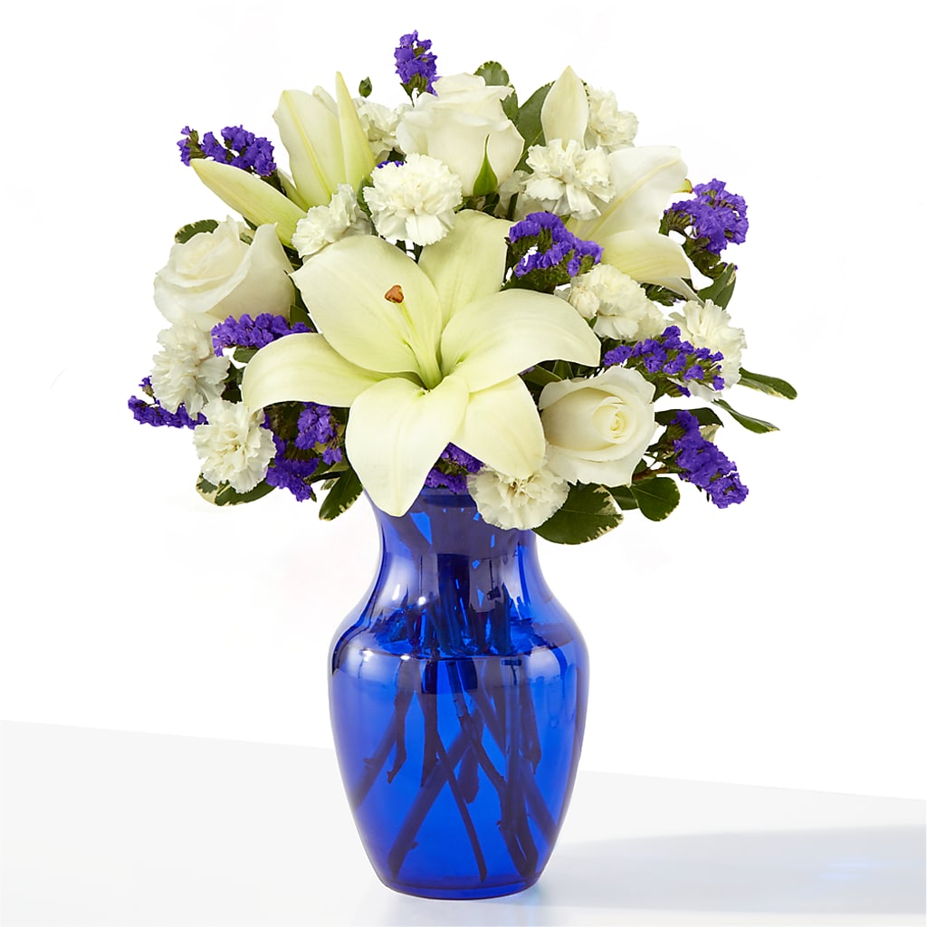 Sapphire Rush Bouquet – Carrs, Bellevue WA