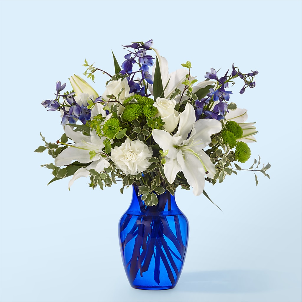 Santorini Bouquet – Carrs, Bellevue WA
