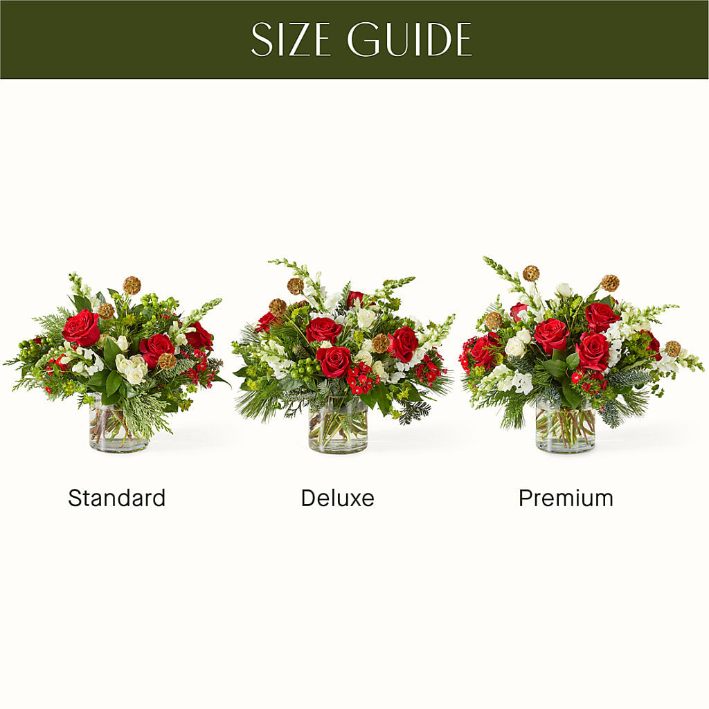 Deck the Halls Bouquet – Carrs, Bellevue WA