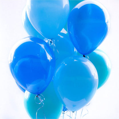 Dozen Latex Balloons Baby Blue –  Carrs, Bellevue WA