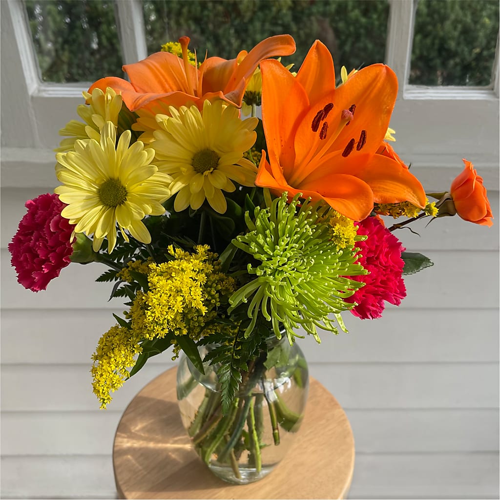 Bold & Bright – A Florist Original –  Carrs, Bellevue WA