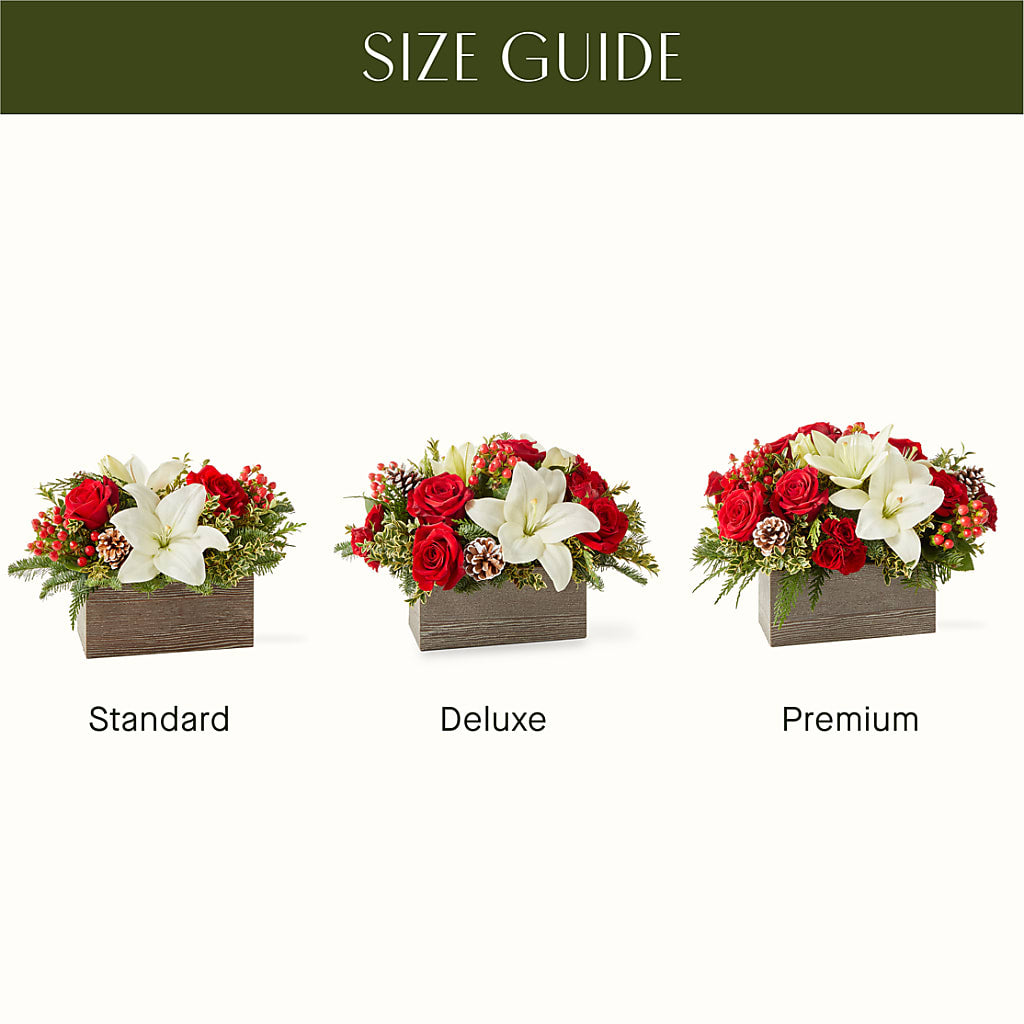 Snowy Wonderland Bouquet –  Carrs, Bellevue WA
