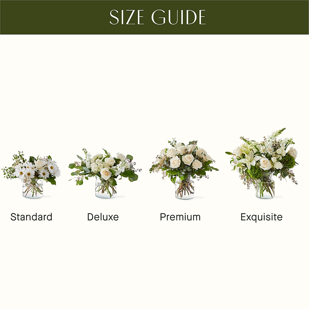 Fresh Linen Bouquet –  Carrs, Bellevue WA