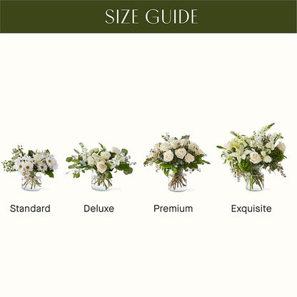 Fresh Linen Bouquet –  Carrs, Bellevue WA