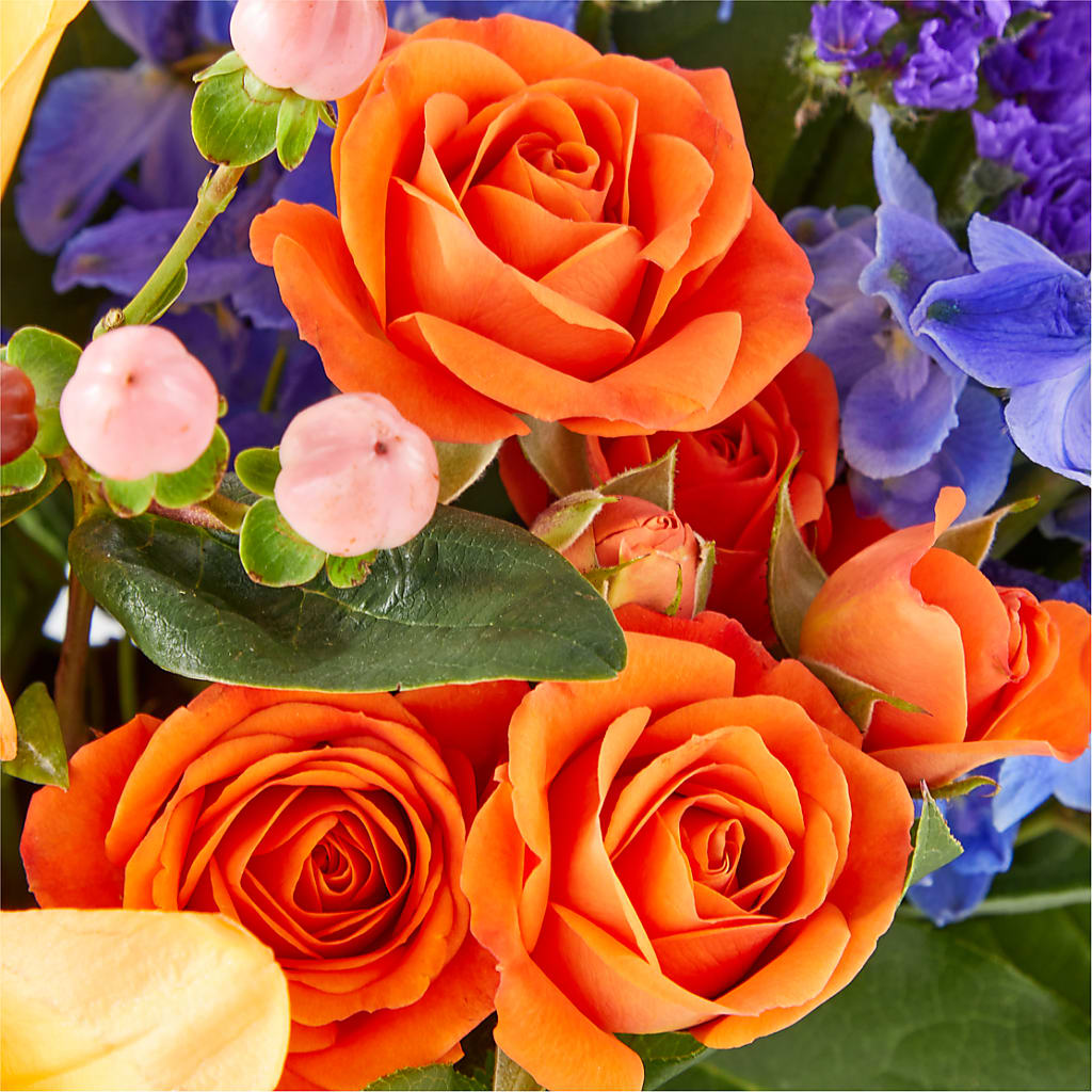 Radiant Citrus Box Bouquet –  Carrs, Bellevue WA