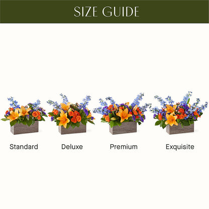 Radiant Citrus Box Bouquet –  Carrs, Bellevue WA