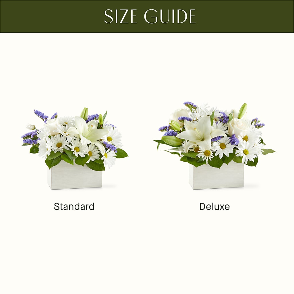 Beyond Blue Box Bouquet –  Carrs, Bellevue WA
