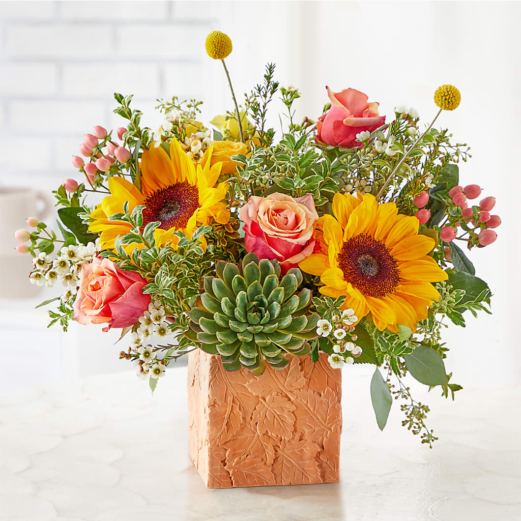 Sunflower Season Bouquet –  Carrs, Bellevue WA