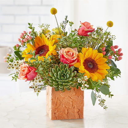 Sunflower Season Bouquet –  Carrs, Bellevue WA
