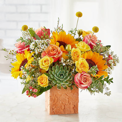Sunflower Season Bouquet –  Carrs, Bellevue WA