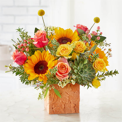 Sunflower Season Bouquet –  Carrs, Bellevue WA