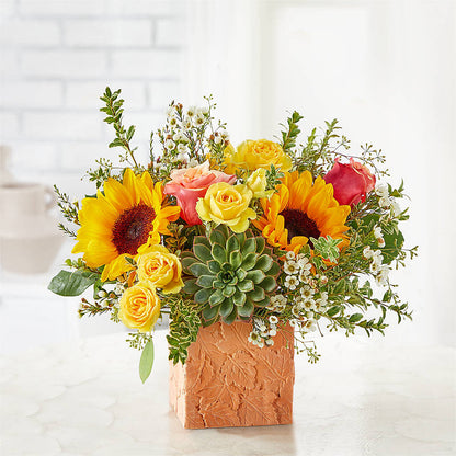 Sunflower Season Bouquet –  Carrs, Bellevue WA