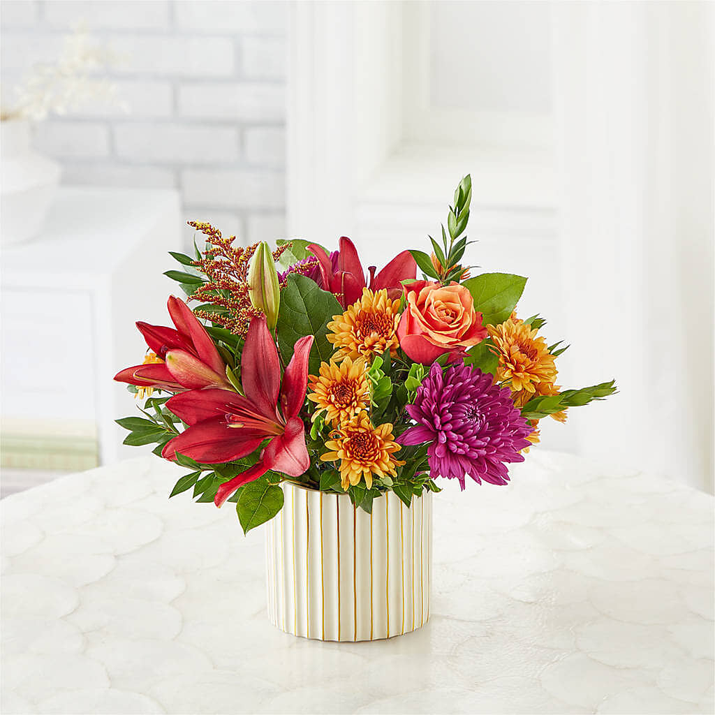 Burgundy Landscape Bouquet –  Carrs, Bellevue WA