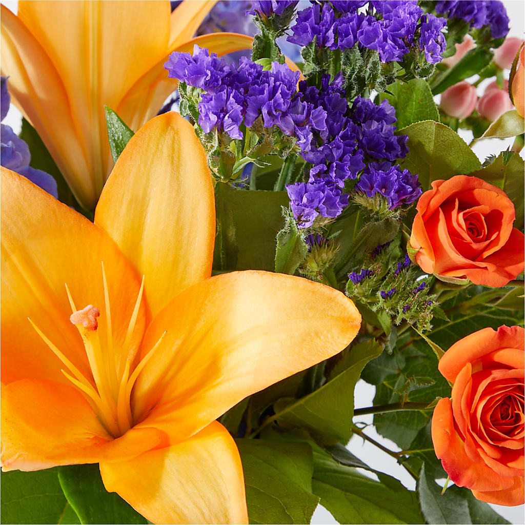 Radiant Citrus Bouquet –  Carrs, Bellevue WA