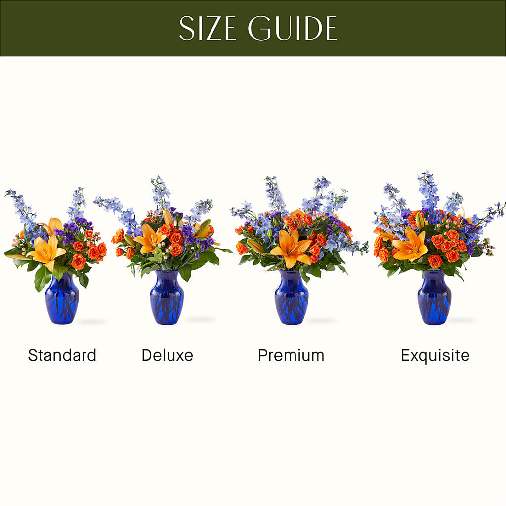 Radiant Citrus Bouquet –  Carrs, Bellevue WA