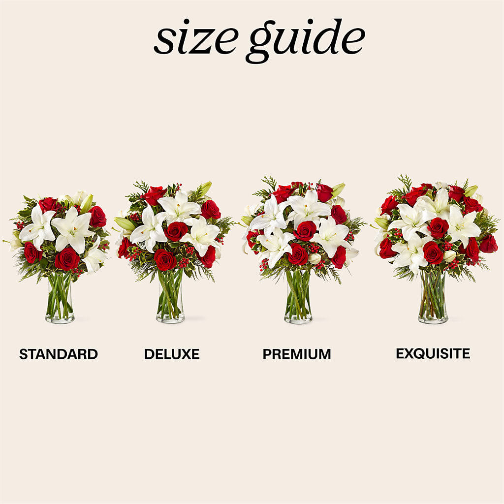 Sparkling Snowflakes Bouquet –  Carrs, Bellevue WA