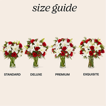 Sparkling Snowflakes Bouquet –  Carrs, Bellevue WA