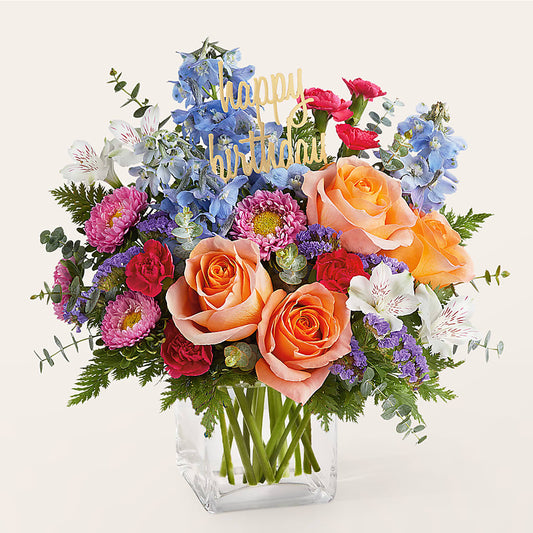 Birthday Bash Bouquet –  Carrs, Bellevue WA