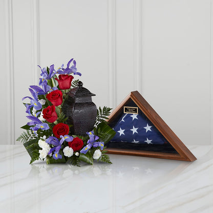 Patriotic Tribute Arrangement –  Carrs, Bellevue WA