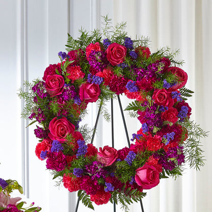Calming Colors Wreath –  Carrs, Bellevue WA