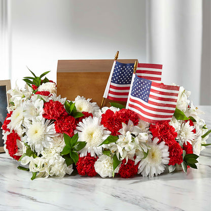 Spirit of Patriotism Cremation Adornment –  Carrs, Bellevue WA