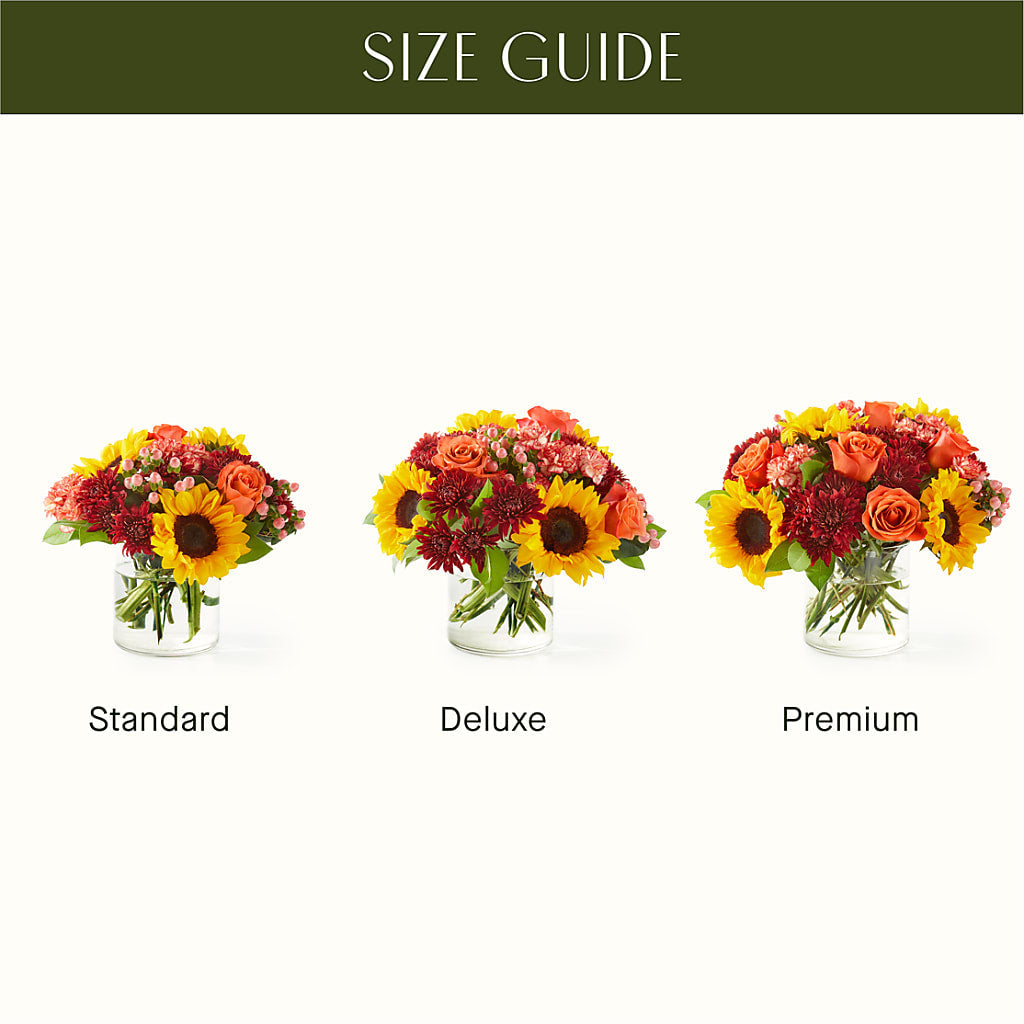 September Sunset Bouquet –  Carrs, Bellevue WA