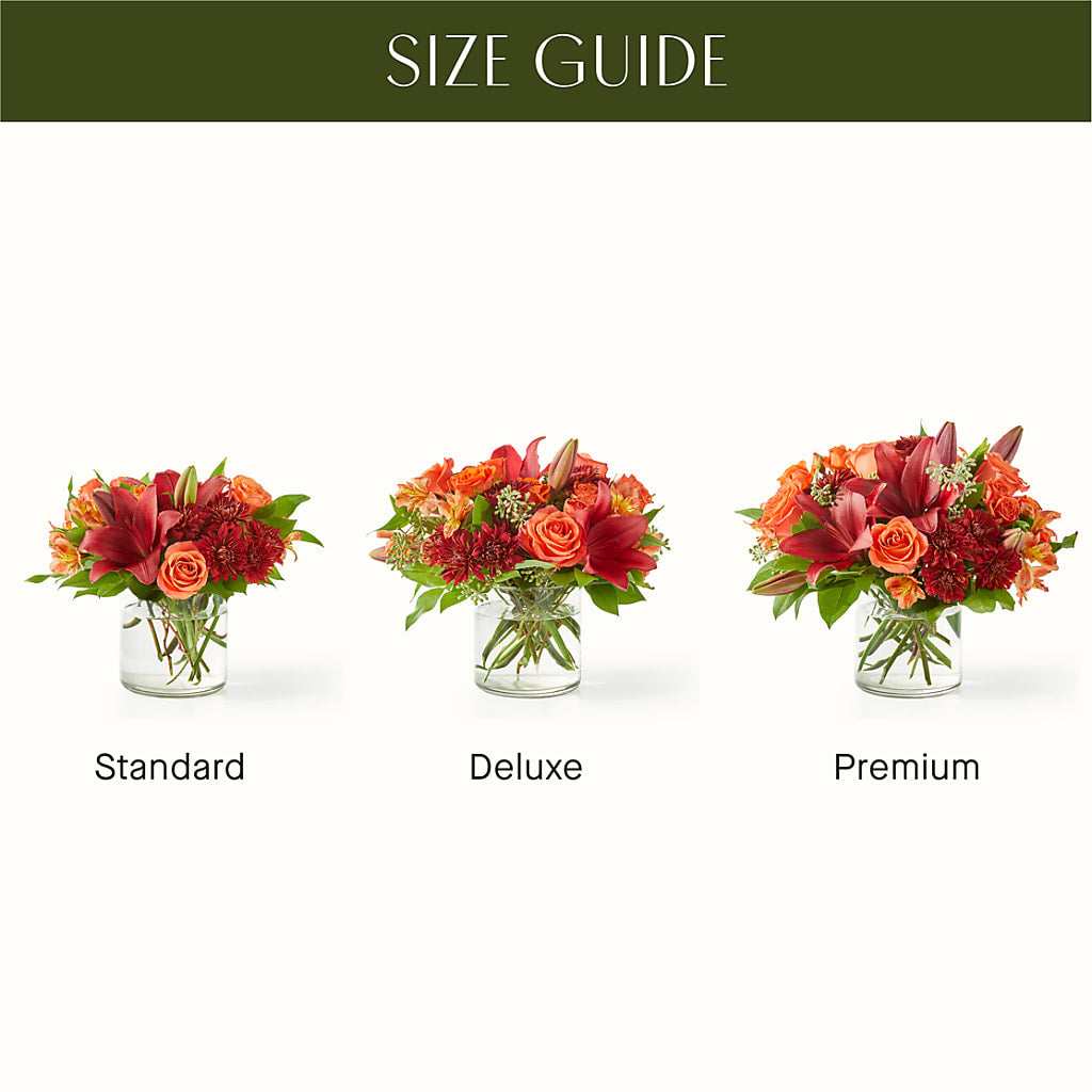 Crimson Leaves Bouquet –  Carrs, Bellevue WA