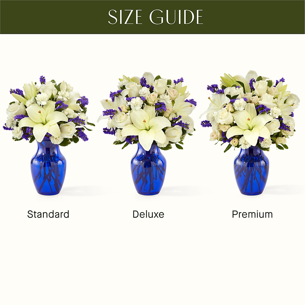 Sapphire Rush Bouquet –  Carrs, Bellevue WA