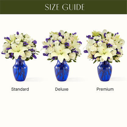 Sapphire Rush Bouquet –  Carrs, Bellevue WA